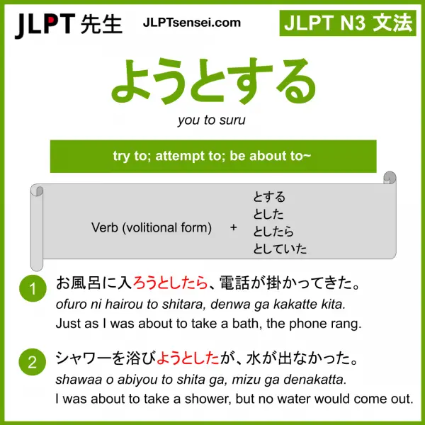 ni suru にする jlpt n5 grammar meaning 文法例文 learn japanese flashcards – Guia  de Japones